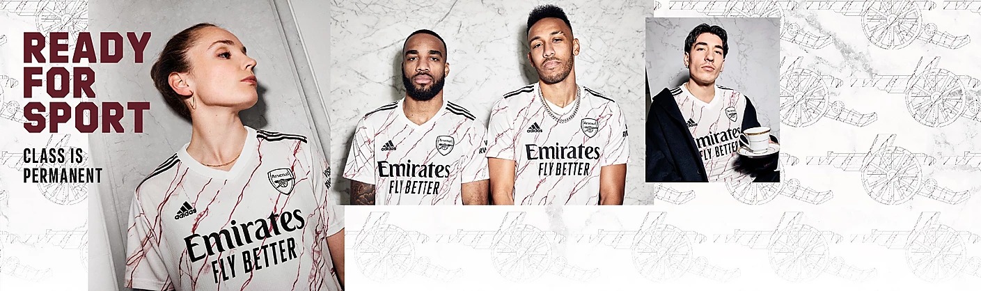 ARSENAL FC AWAY KIT 2020/2021 - SoCheapest