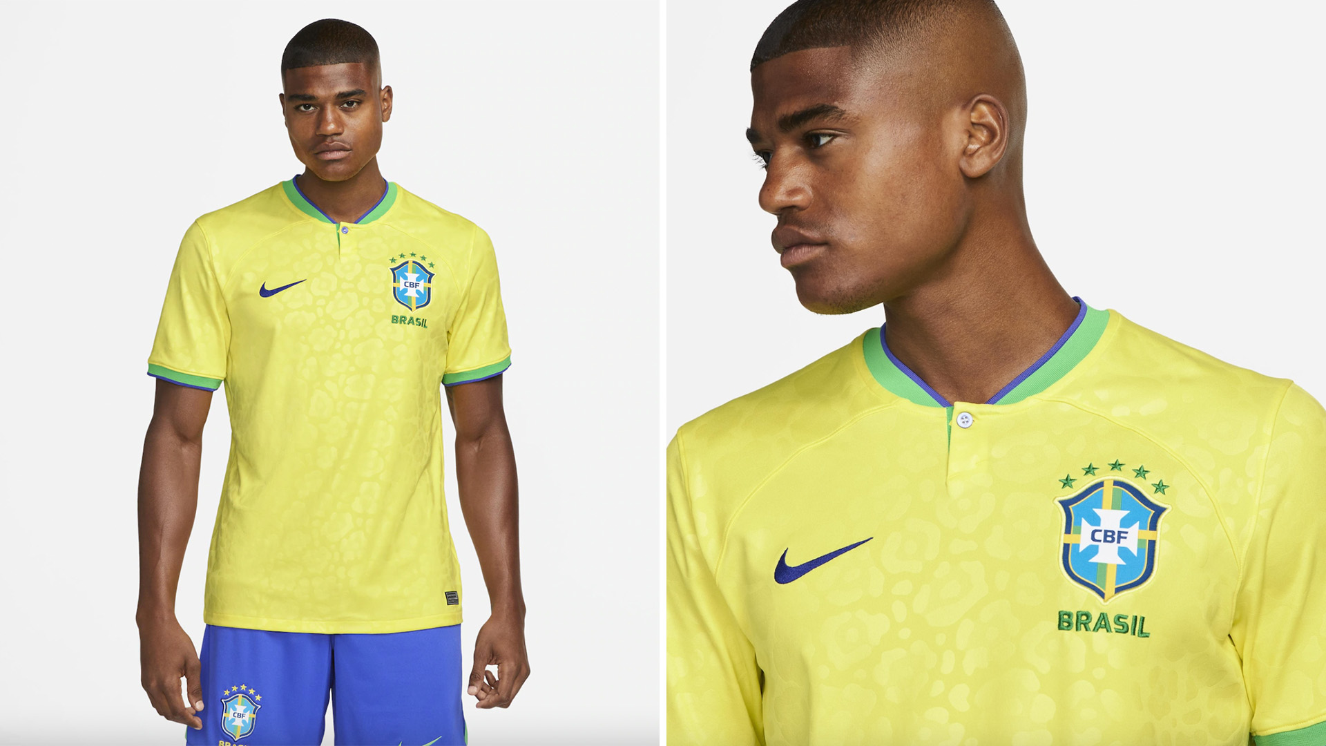 Brazil 2022 Home Kit Fifa World Cup 2022 Qatar Roblox Street Soccer T Shirt  em 2023